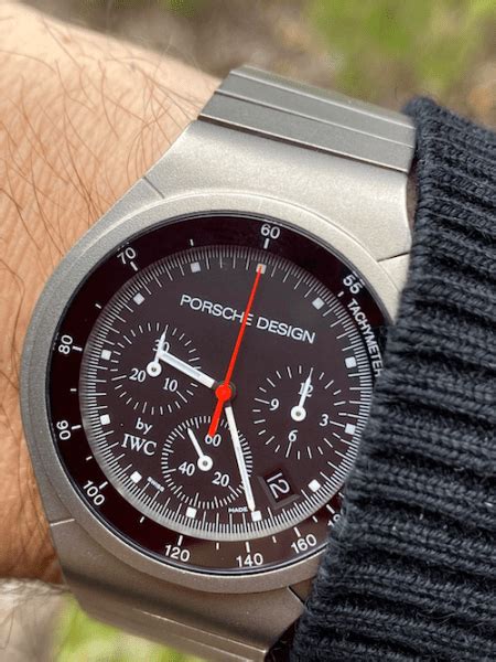 orologio porsche design iwc|IWC Porsche Design Titanium Chronograph: Review.